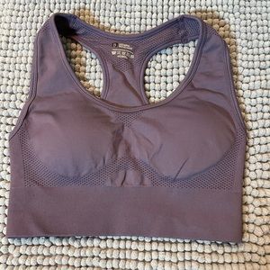 Purple Sports Bra
